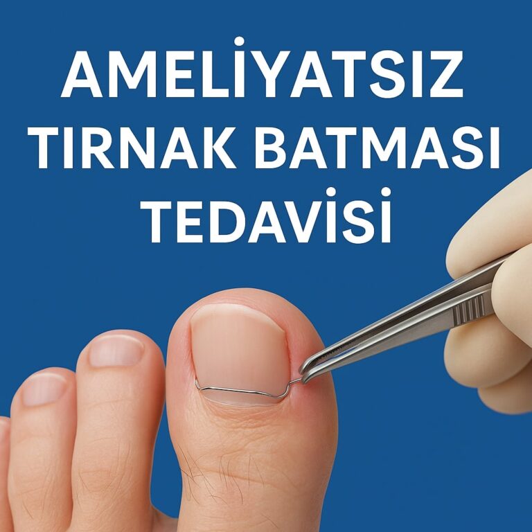 Ameliyatsız Tırnak Batması Tedavisi